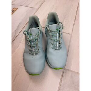 G/FORE MG4+ Golf Shoes Seaglass Light Blue Spikeless G4LF23EF27 Mens 9